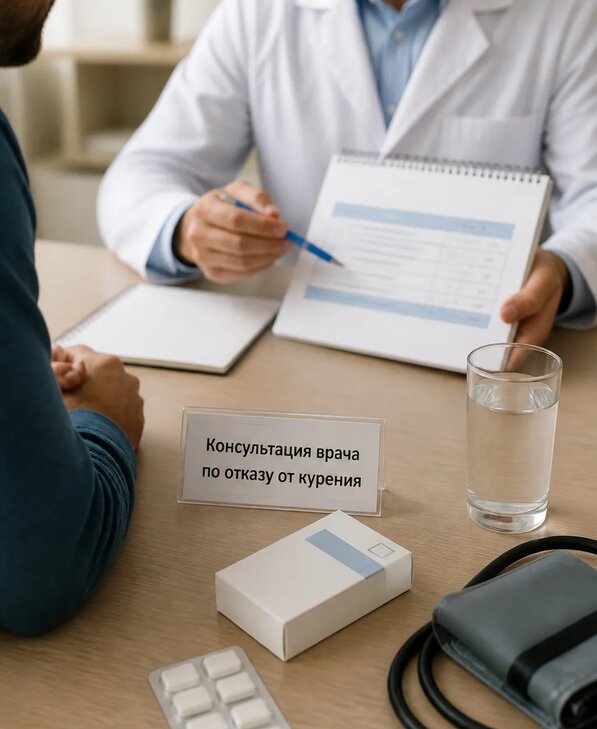 Консультация врача по отказу от курения для взрослых в Озёрске